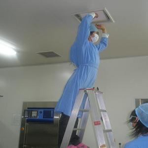 手術室送風系統(tǒng)過濾器濾網(wǎng)安裝